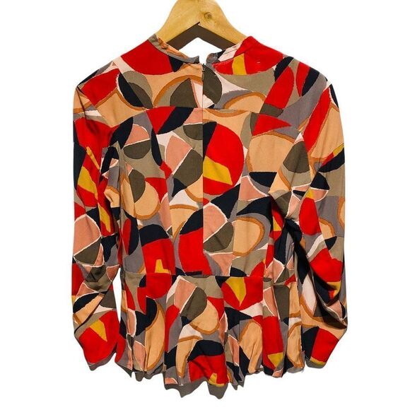 Marni Geometric Print Skirted Blouse - Picture 5 of 7